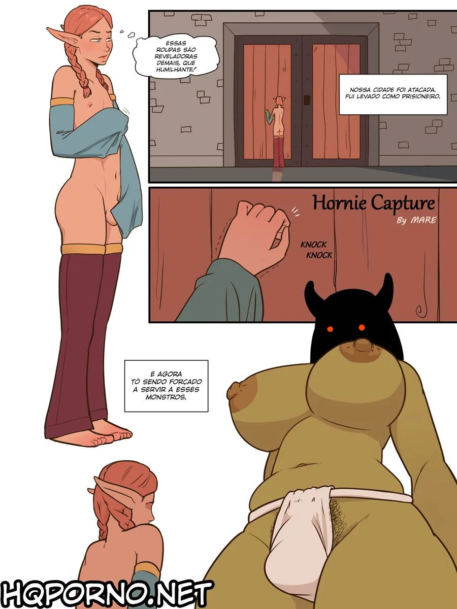 Hornie Capture – Futanari Hentai – Quadrinho Original