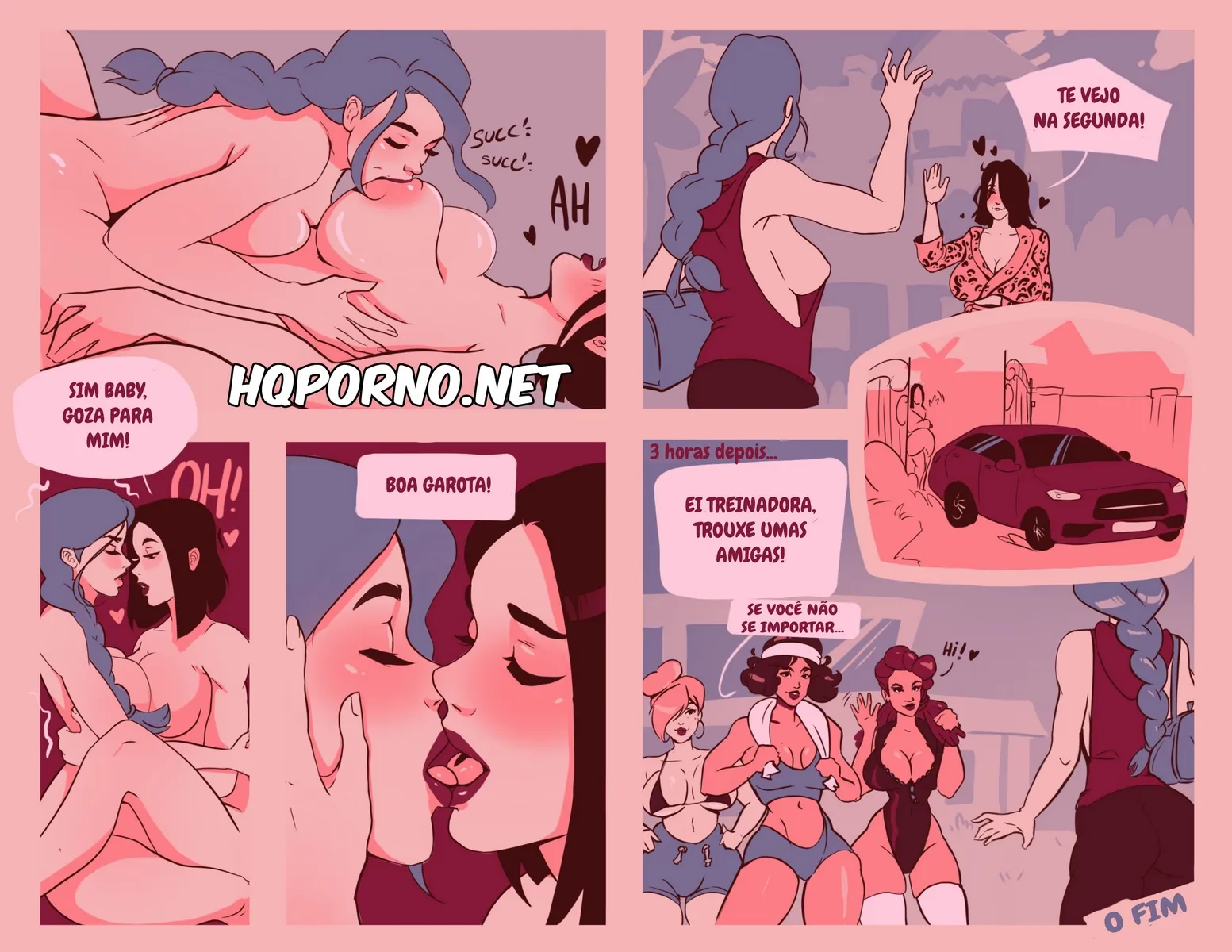 HornyX, Personal Trainer – Yuri Hentai – Tradução Em Português