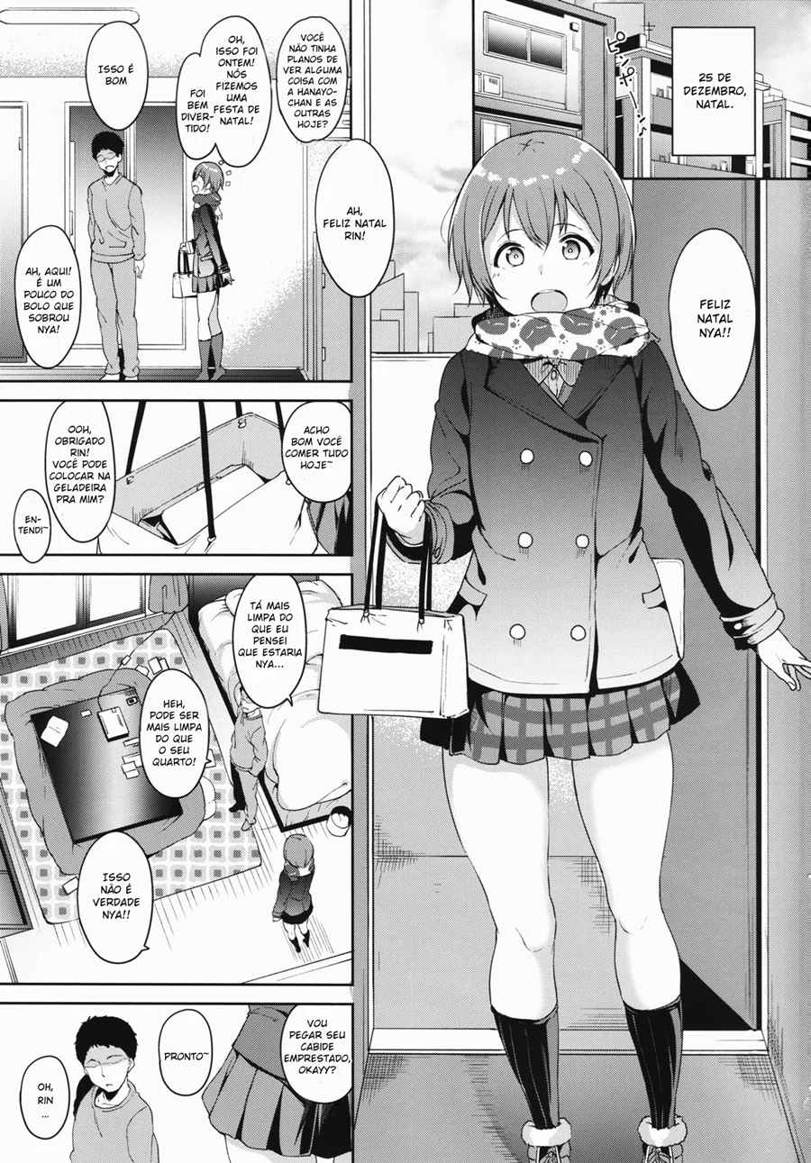 Hoshizora Merry Line – Hentai Preto e Branco – Português do Brasil