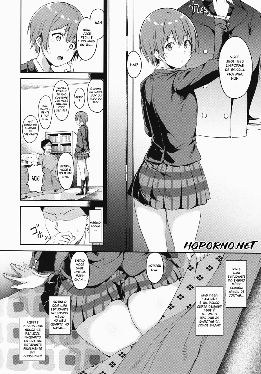 Hoshizora Merry Line – Hentai Preto e Branco – Português do Brasil