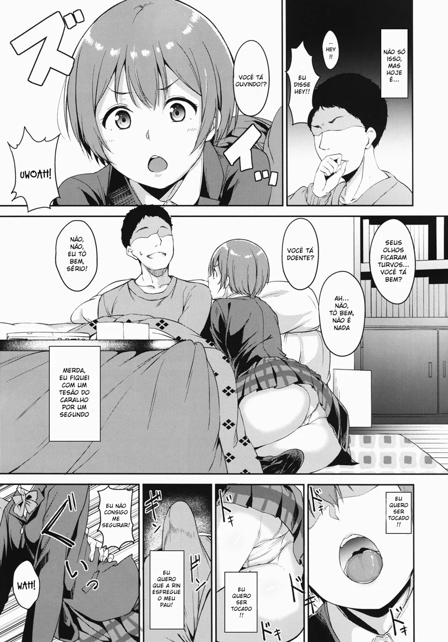 Hoshizora Merry Line – Hentai Preto e Branco – Português do Brasil