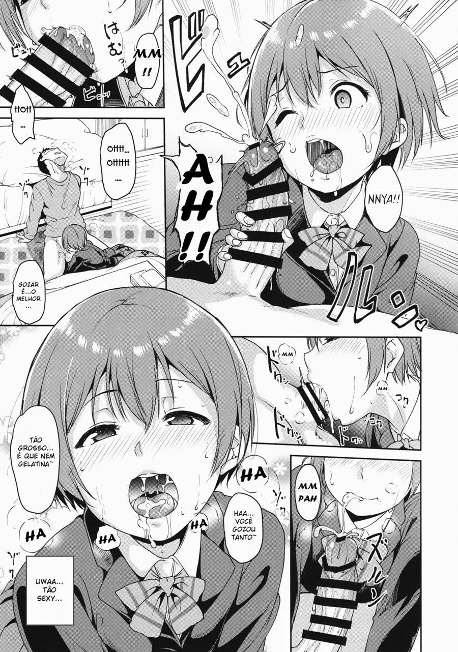 Hoshizora Merry Line – Hentai Preto e Branco – Português do Brasil
