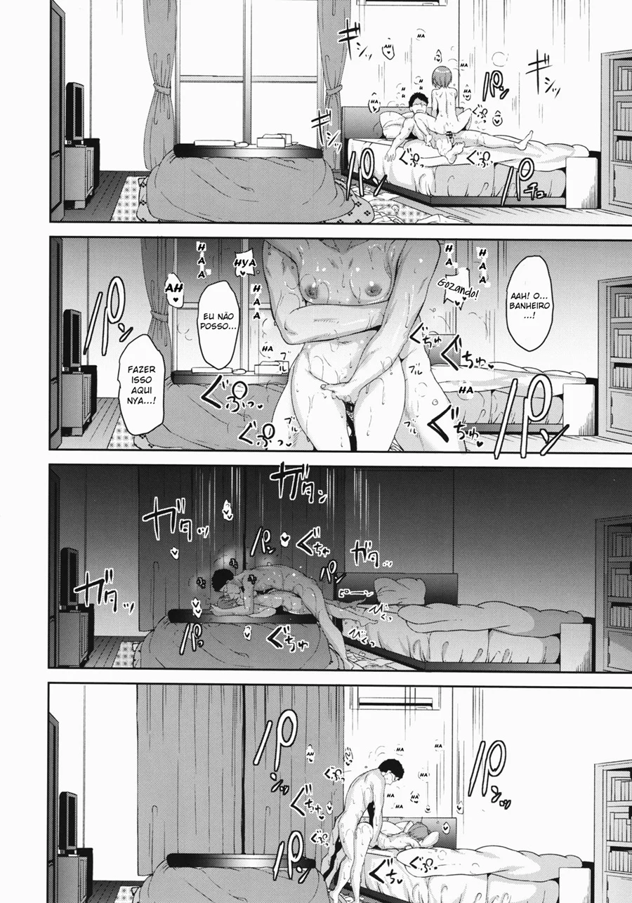 Hoshizora Merry Line – Hentai Preto e Branco – Português do Brasil