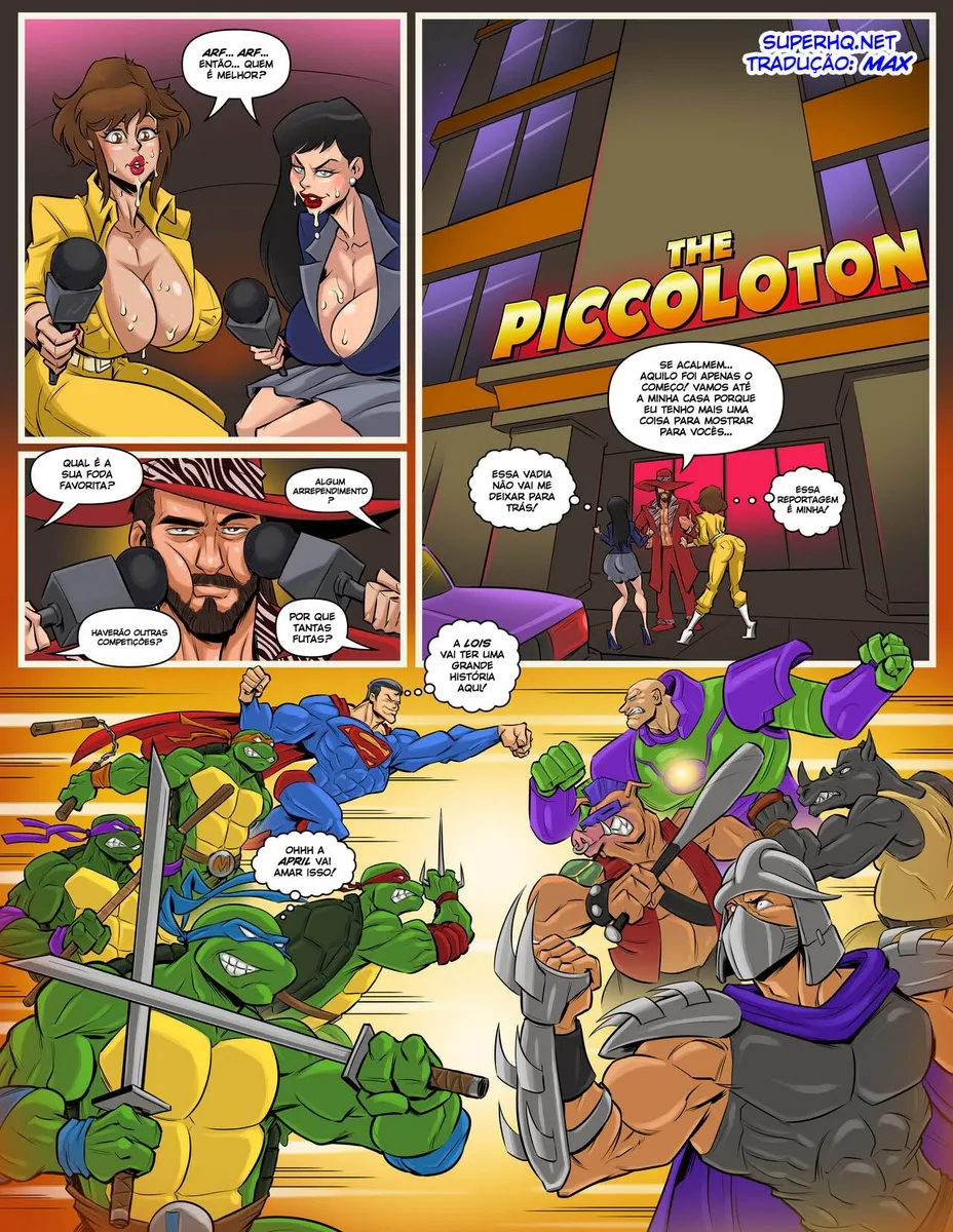 Hot Duels IV, April Vs Lois Lane – Super HQ – PT-BR