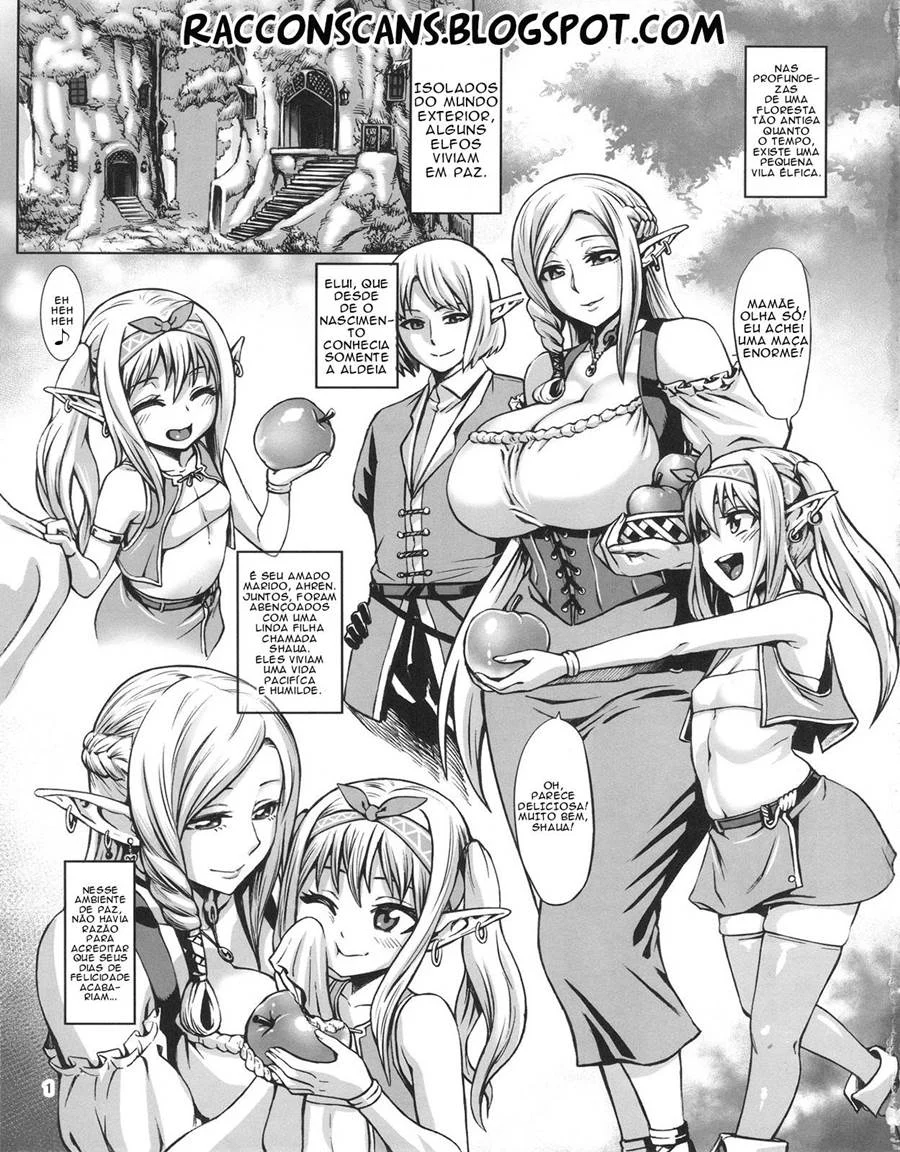 Houjou no Reizoku Elf – Manga Hentai – Tradução Em Português