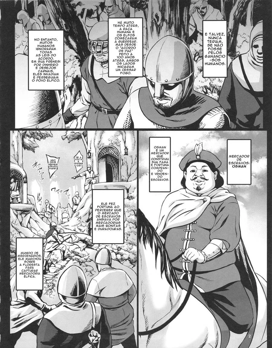 Houjou no Reizoku Elf – Manga Hentai – Tradução Em Português