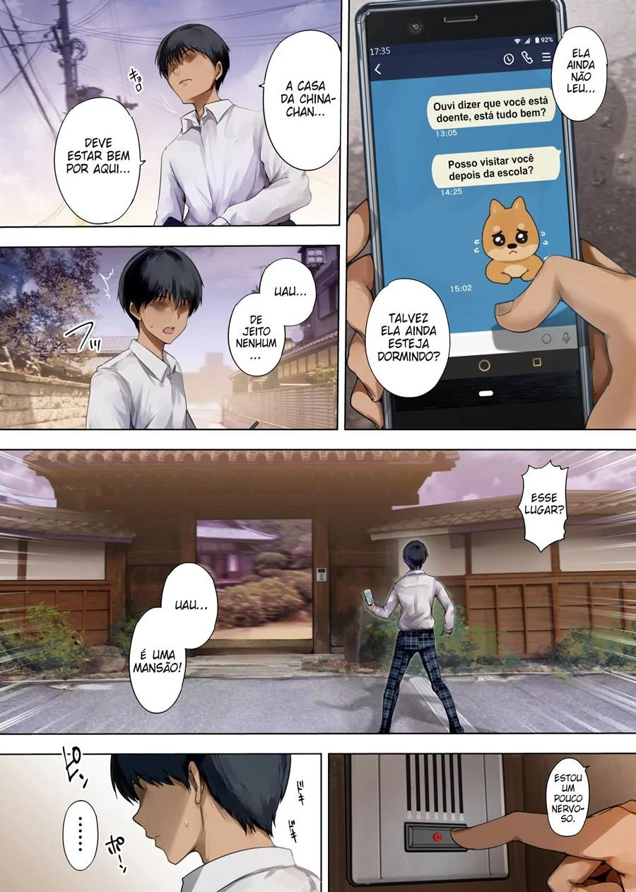 Houkago Dairizuma 2 Boku no Kanojo wa Chichioya ni Tanetsuke Sarete Iru – Hentai Incesto – PT-BR