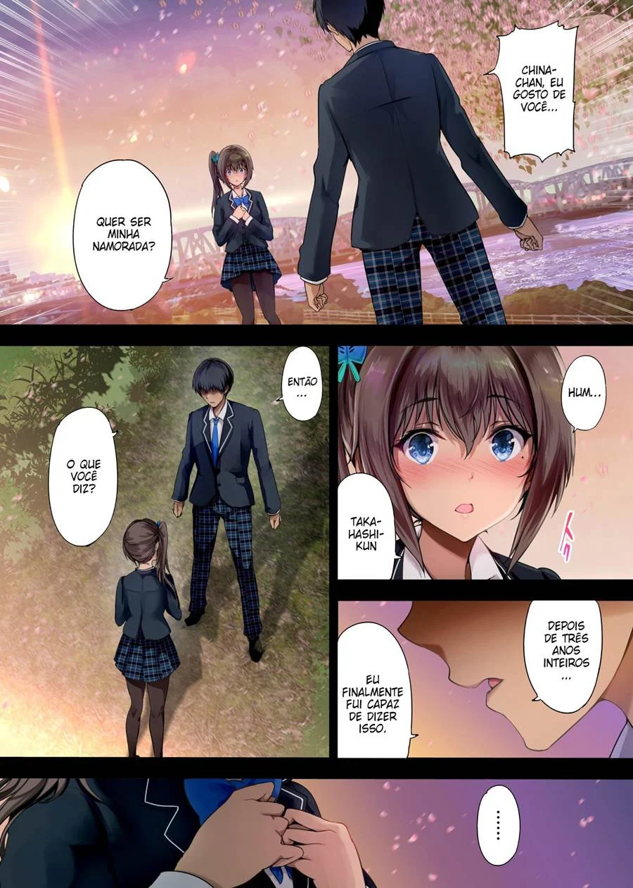 Houkago Dairizuma 2 Boku no Kanojo wa Chichioya ni Tanetsuke Sarete Iru – Hentai Incesto – PT-BR