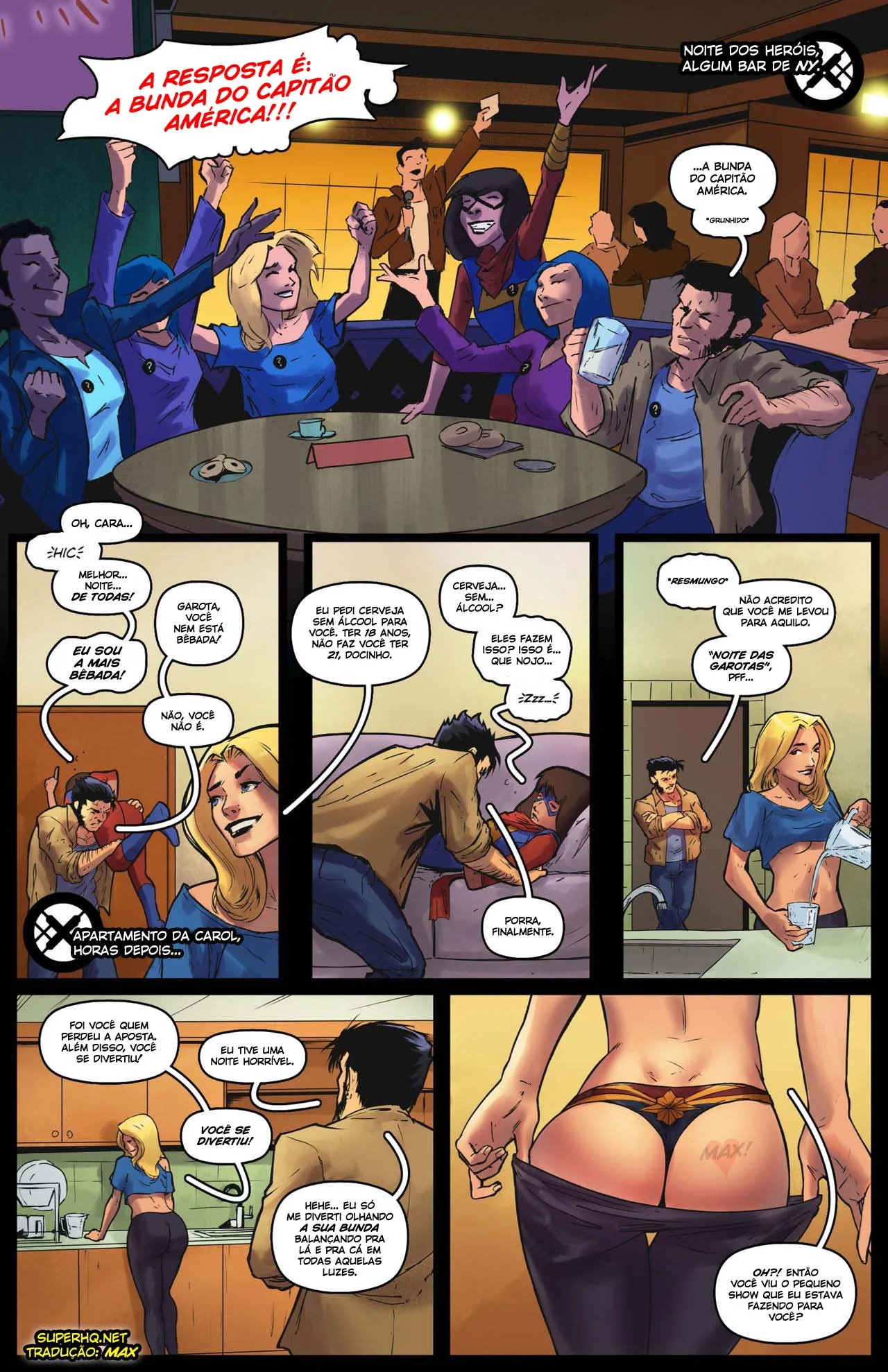 House Of XXX, Logan’s Marvels – Super HQ – Português do Brasil