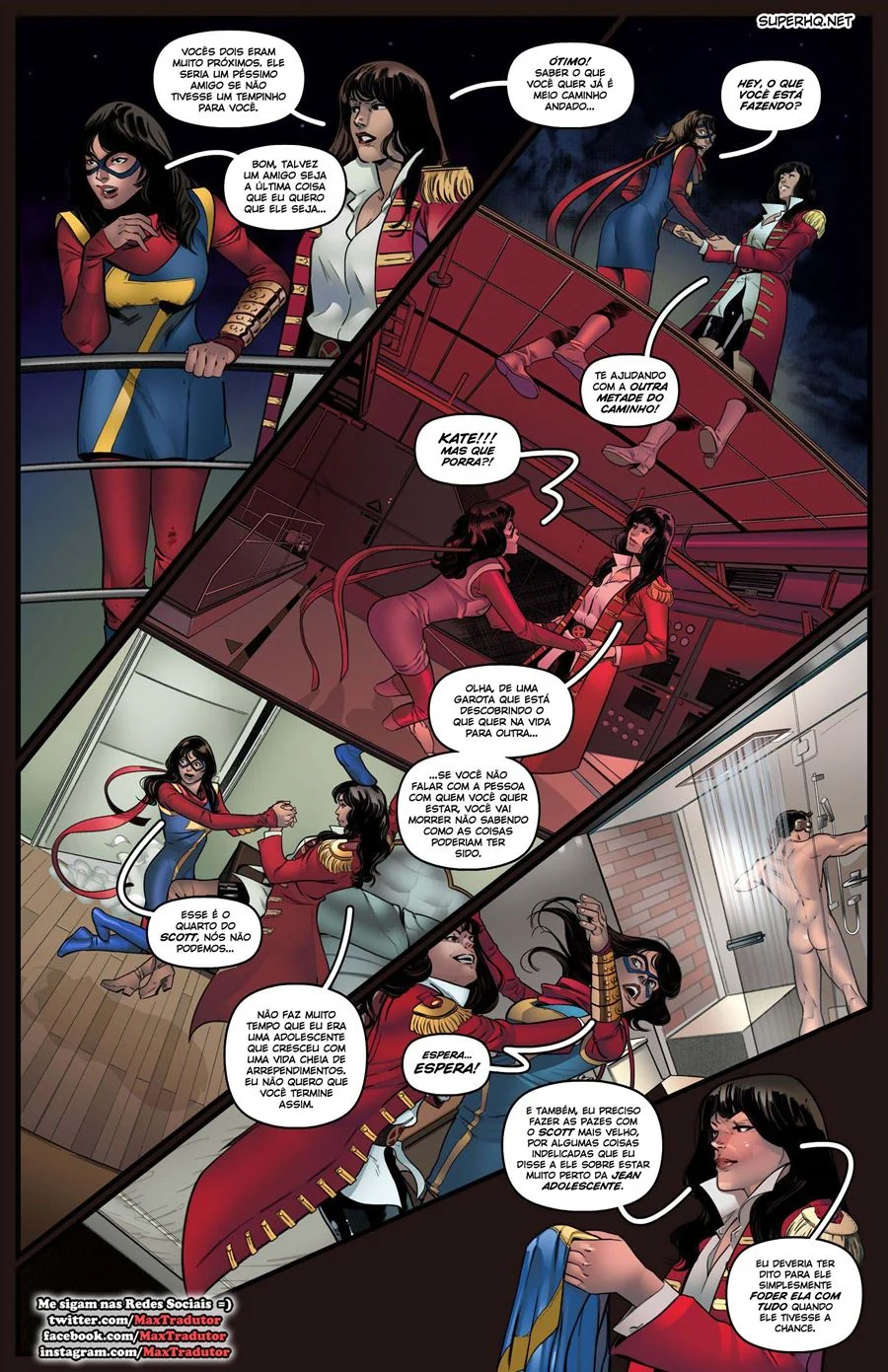House of XXX, Scott’s Marvels – Heróis Porno – PT Brasil