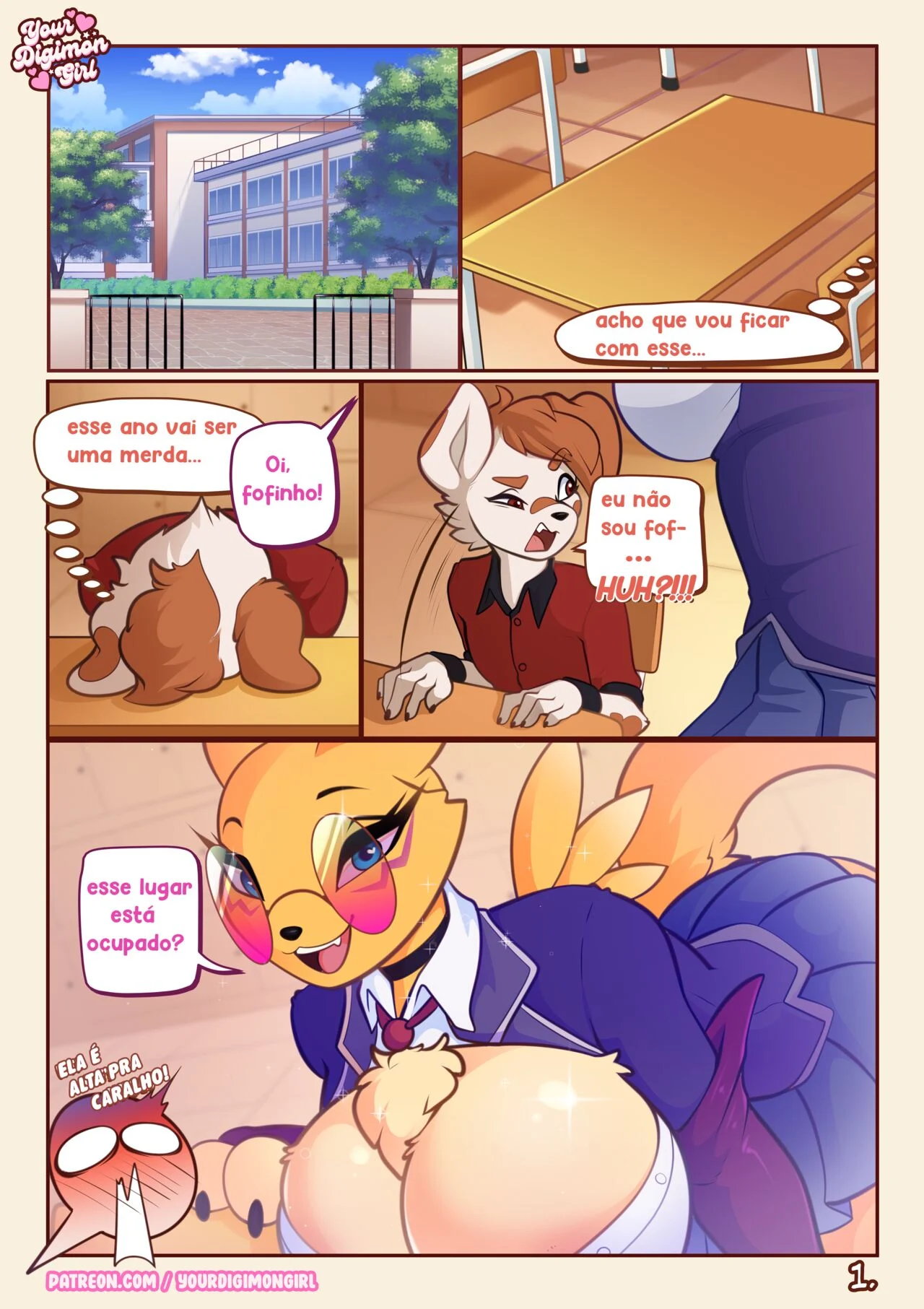 How 2 Hide Your Renamon – Furry Pornô – Traduzido