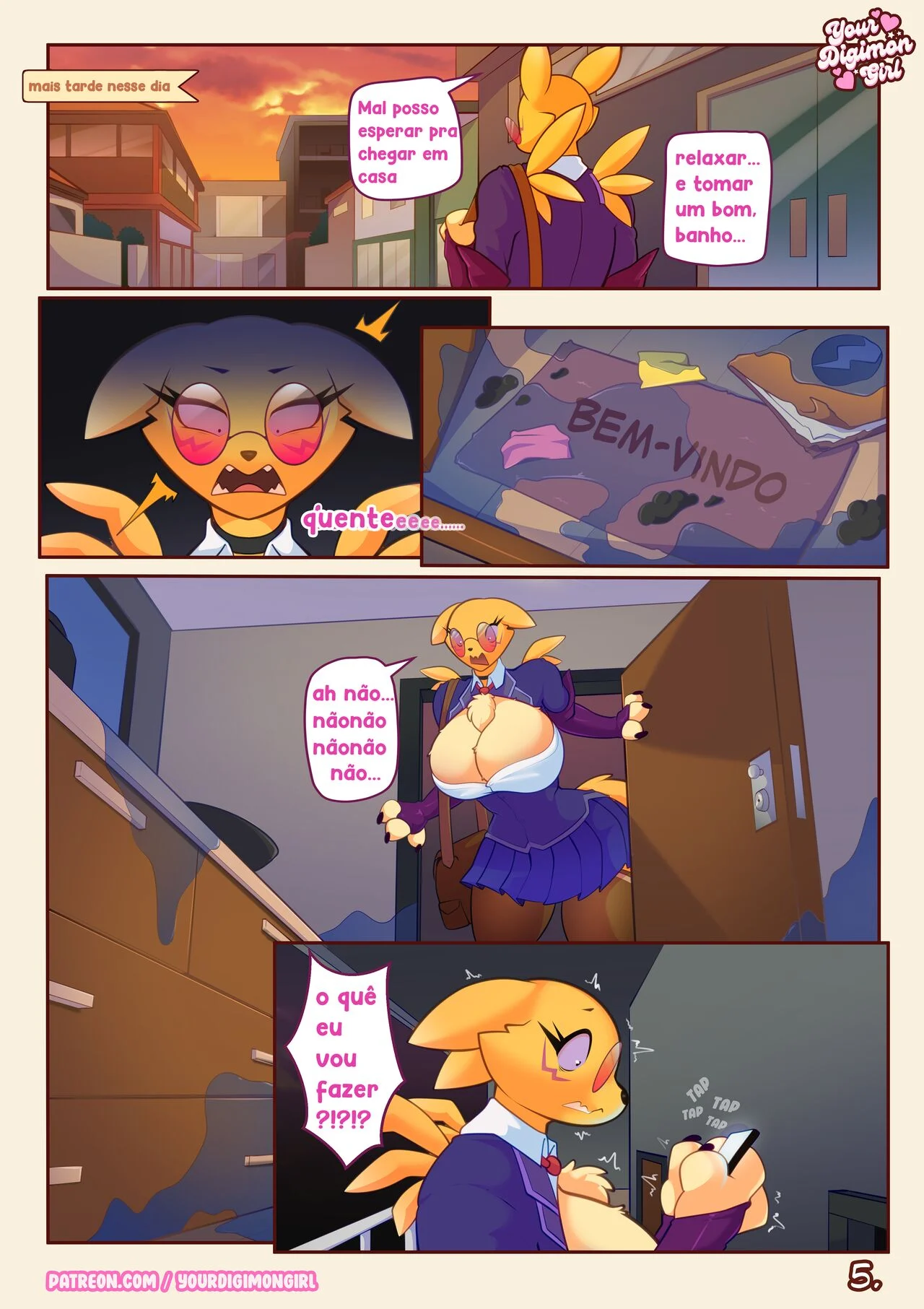 How 2 Hide Your Renamon – Furry Pornô – Traduzido