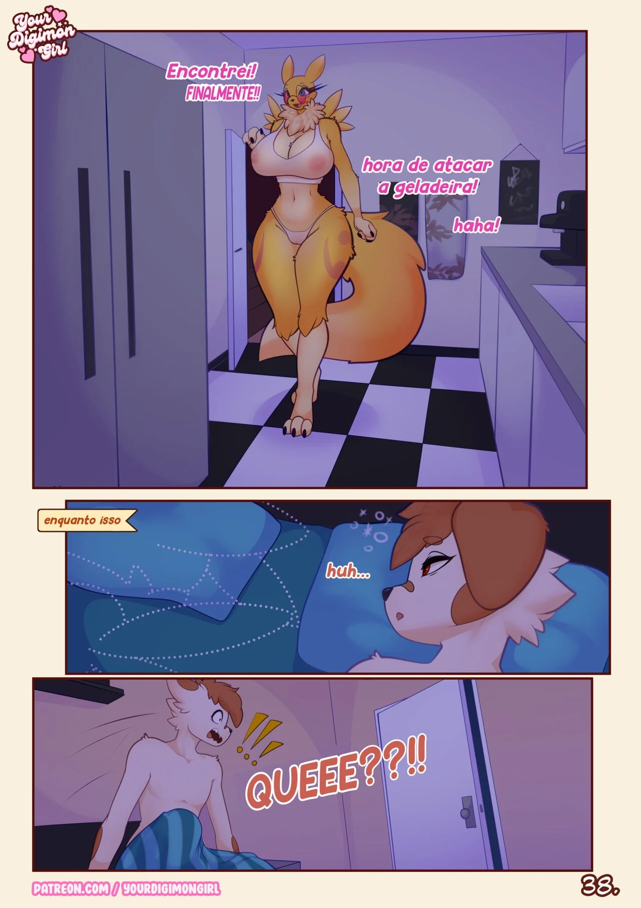 How 2 Hide Your Renamon – Furry Pornô – Traduzido