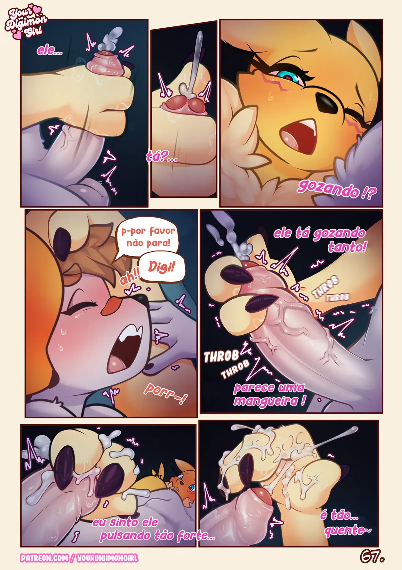 How 2 Hide Your Renamon – Furry Pornô – Traduzido