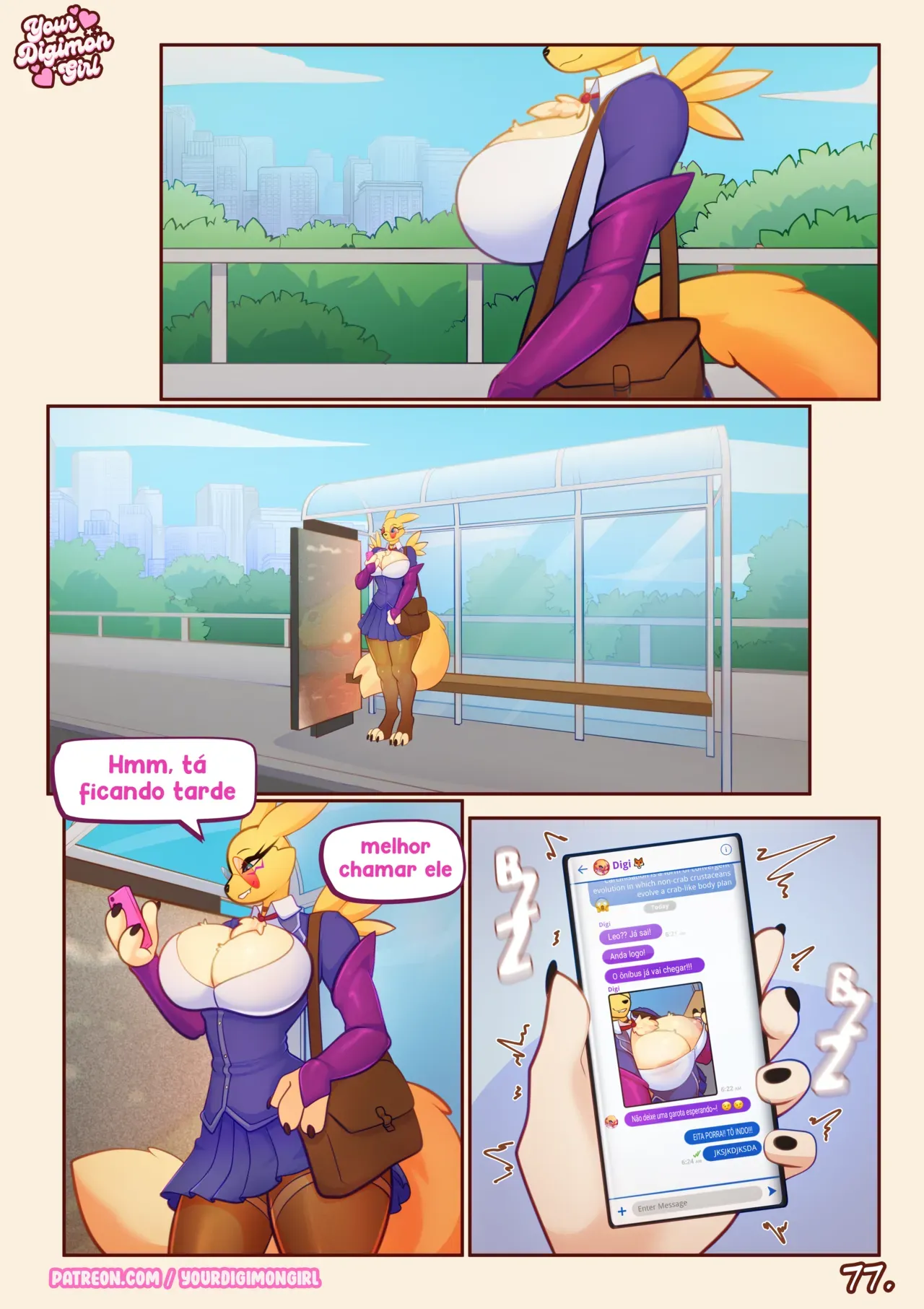 How 2 Hide Your Renamon – Furry Pornô – Traduzido