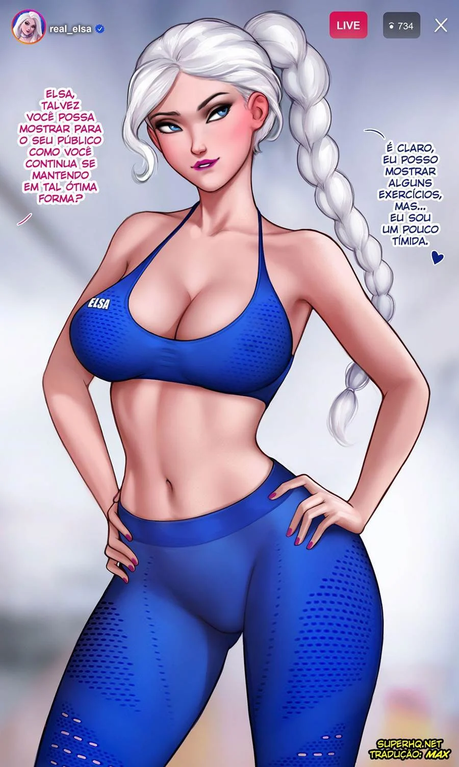 How to Train Your Ass With Elsa – Super HQ – Site Para Ler Completo