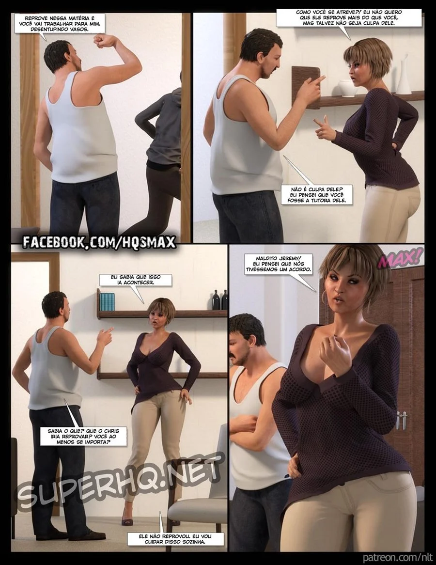 HQ Amadoras 3D – Hentai Incesto – PT-BR