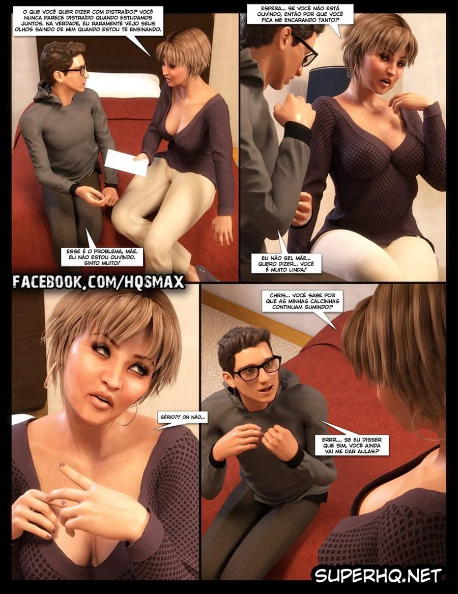 HQ Amadoras 3D – Hentai Incesto – PT-BR