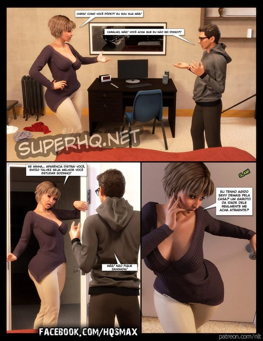 HQ Amadoras 3D – Hentai Incesto – PT-BR