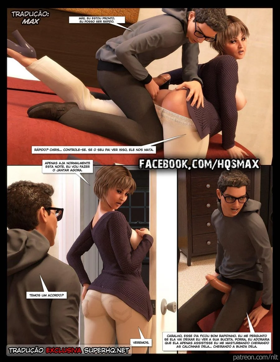 HQ Amadoras 3D – Hentai Incesto – PT-BR