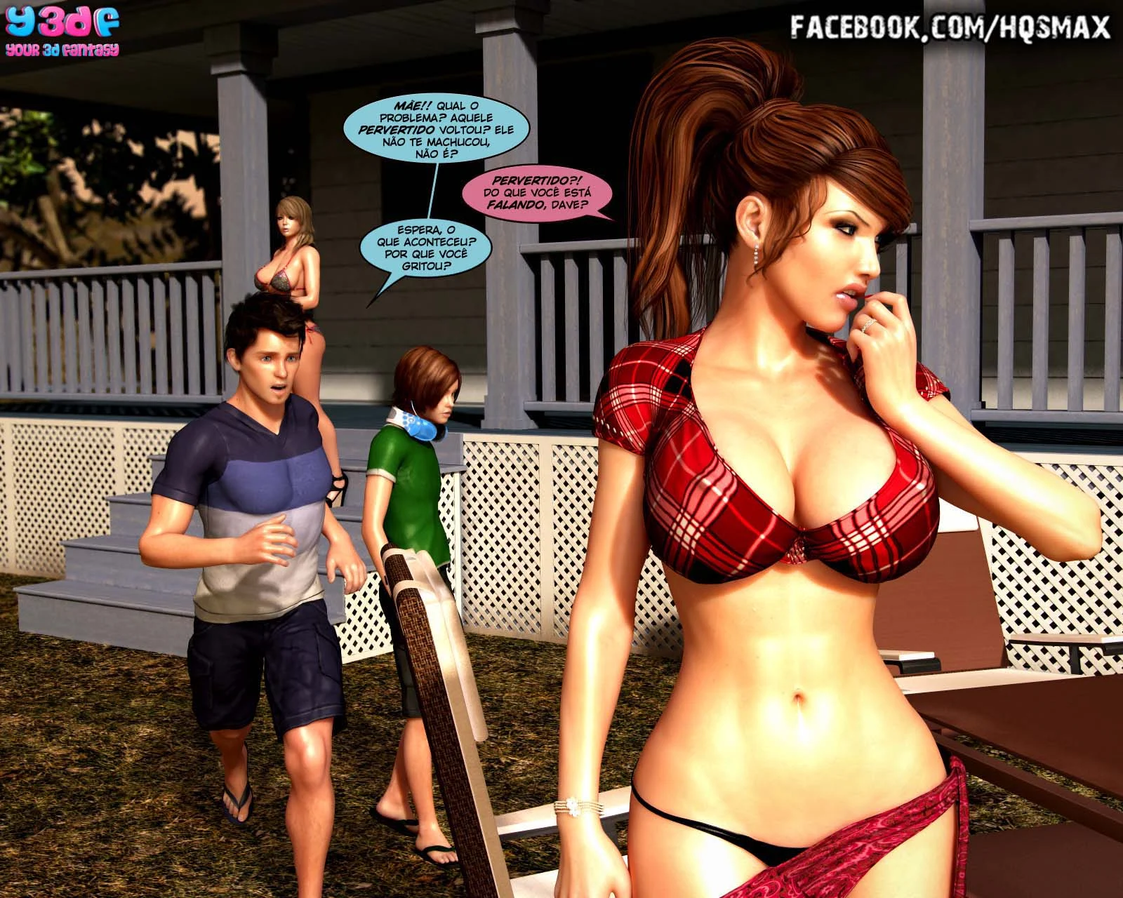 HQ Hentai 3D: Sogro comendo Nora safada – Hentai Incesto – Alta Qualidade - Traduzido
