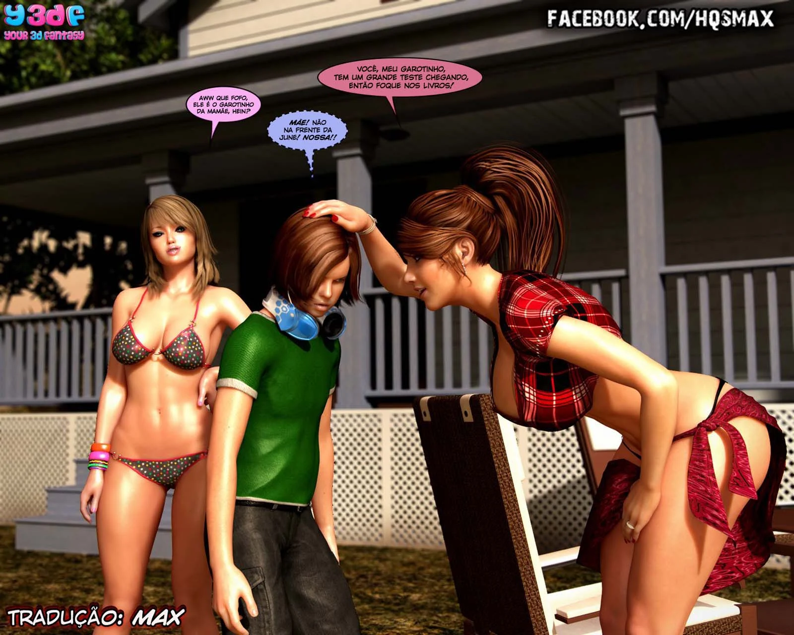 HQ Hentai 3D: Sogro comendo Nora safada – Hentai Incesto – Alta Qualidade - Traduzido