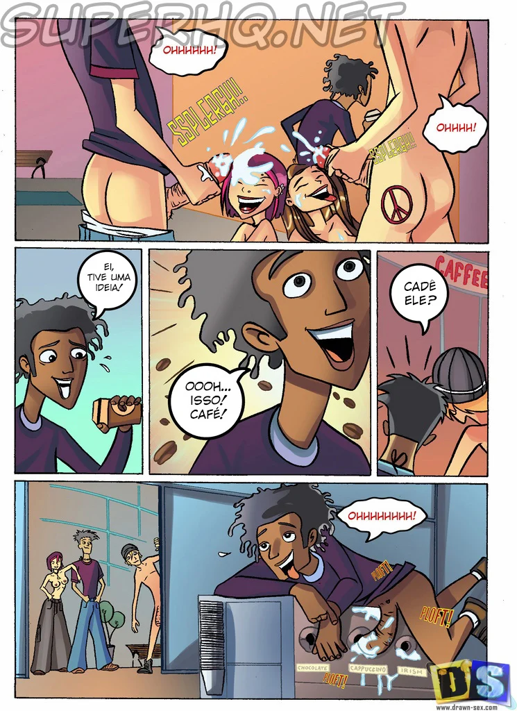 HQ Hentai lesbicas fazendo suruba – Cartoon Pornô – Quadrinho Original