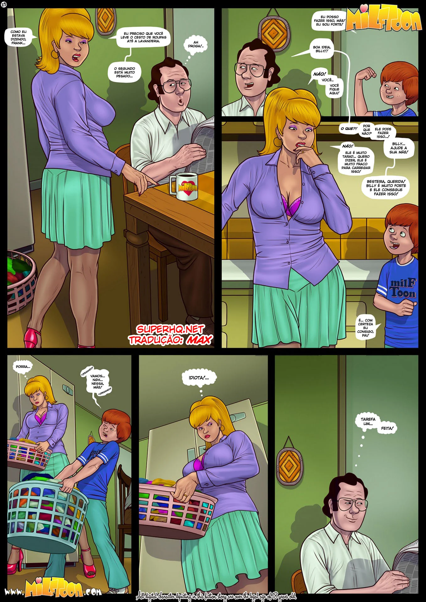HQ incesto mãe fodendo com filho em quadrinhos pornô 02 – Hentai Incesto – Alta Qualidade - Traduzido