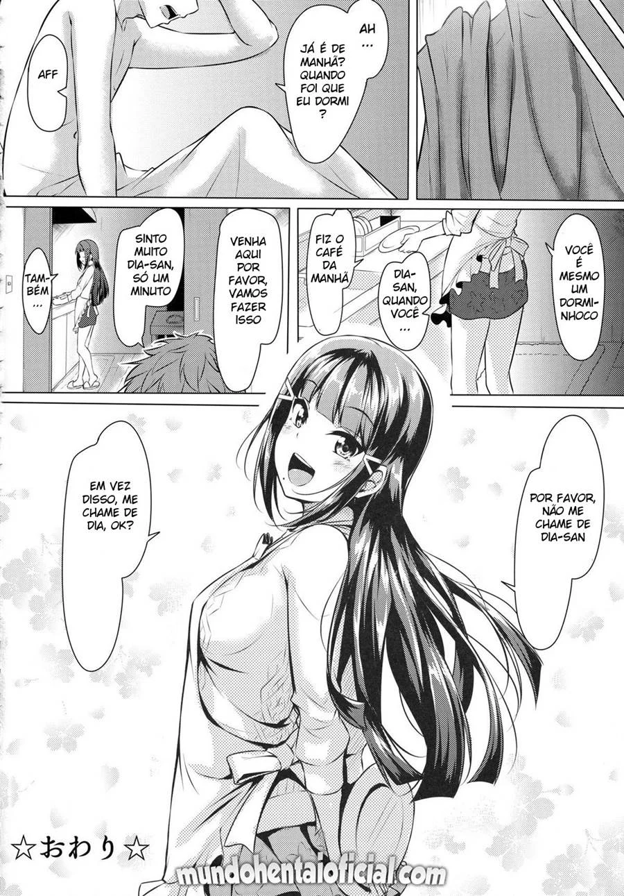 Daikan Love ~ Dia To Ecchi Suru Hon! – Hentai – Tradução Em Português