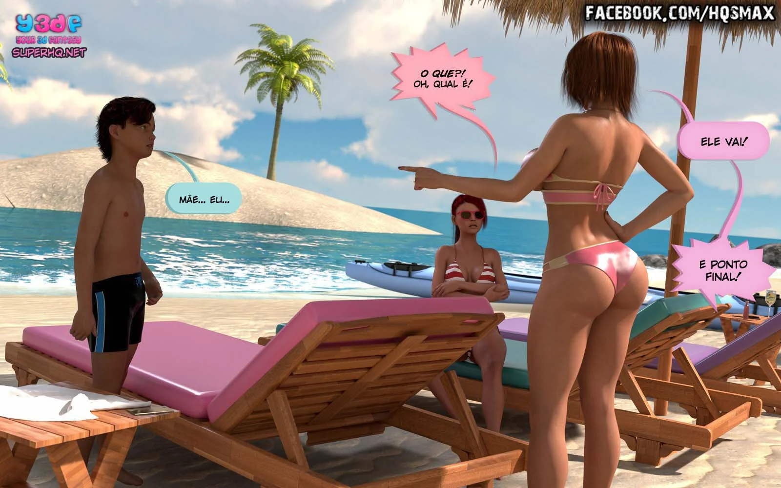 HQ porno 2019: Hentai 3D incesto familia Vacation – Hentai Incesto – PT-BR