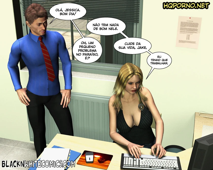 Hq pornô 3D: A oficial de justiça – Hentai 3D – PT-BR
