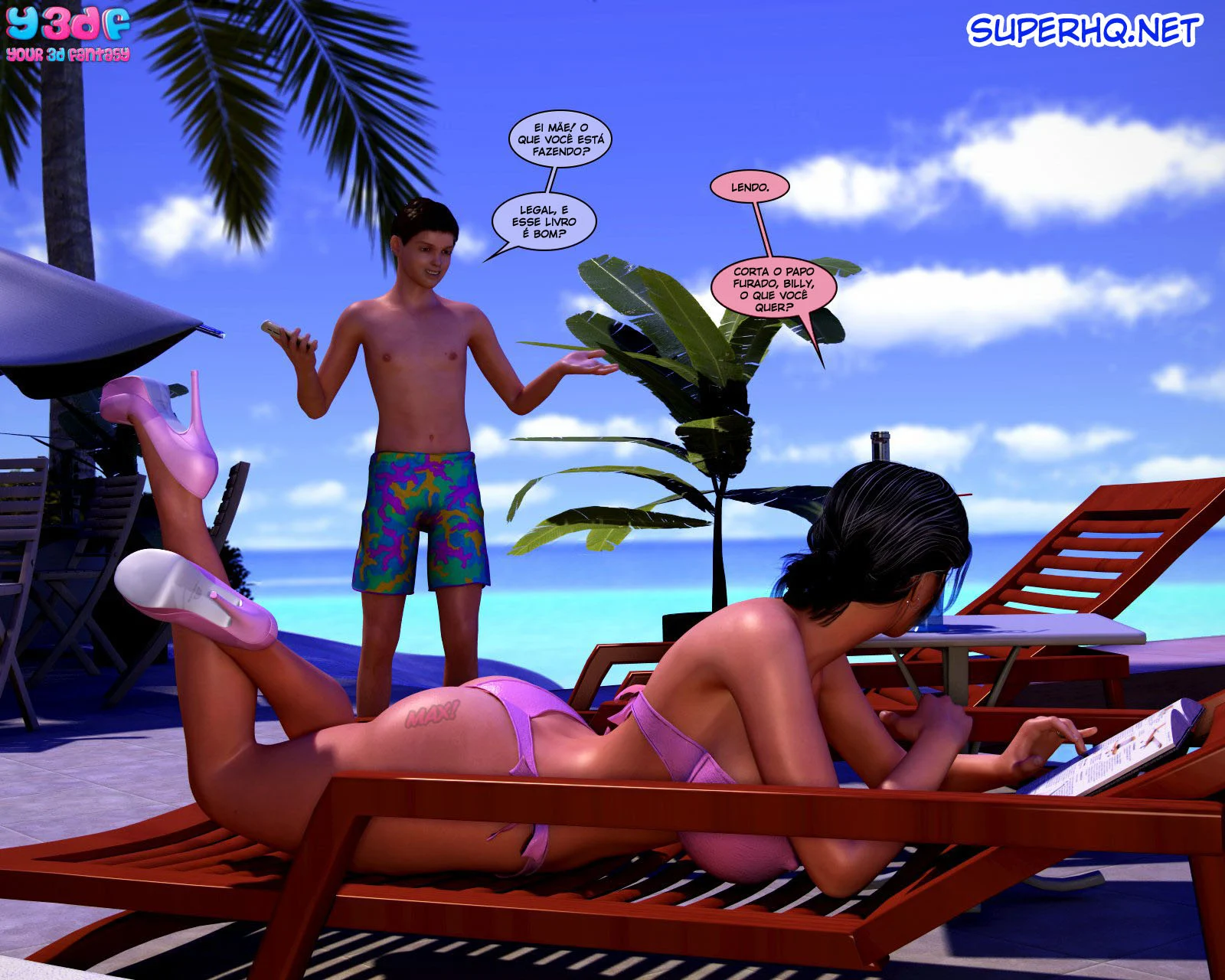 HQ pornô 3D mãe e filho fazendo sexo Hentai 02 – Hentai 3D – Traduzido