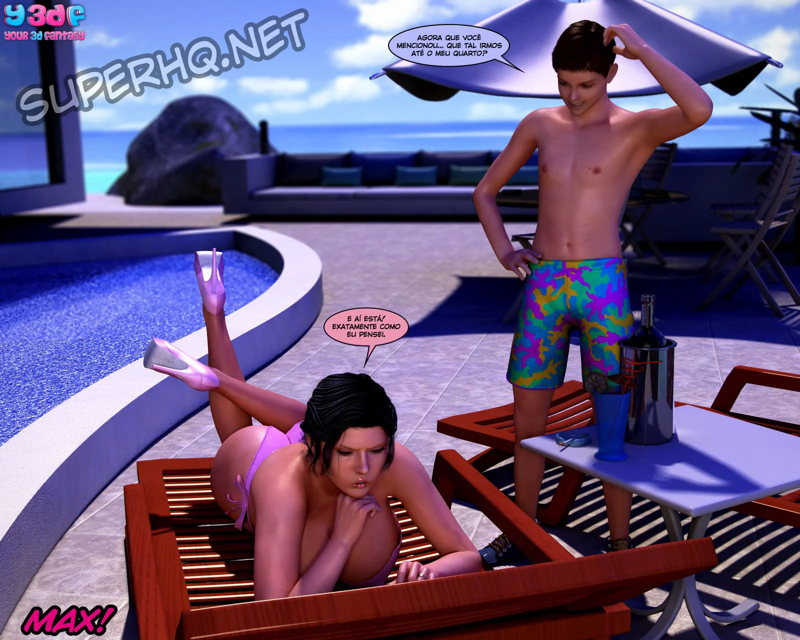 HQ pornô 3D mãe e filho fazendo sexo Hentai 02 – Hentai 3D – Traduzido