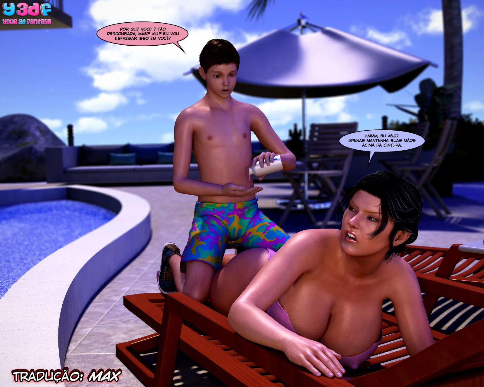 HQ pornô 3D mãe e filho fazendo sexo Hentai 02 – Hentai 3D – Traduzido