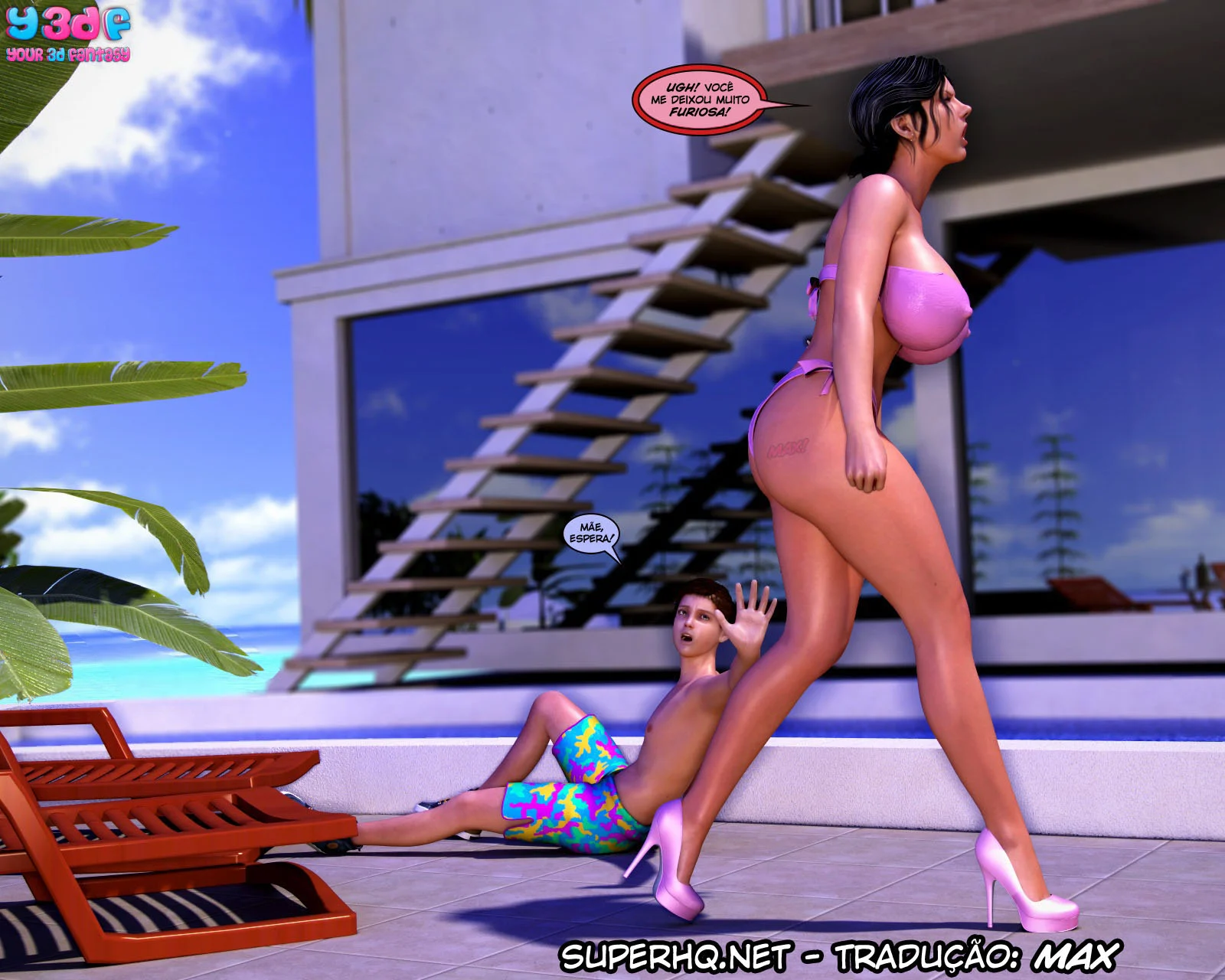 HQ pornô 3D mãe e filho fazendo sexo Hentai 02 – Hentai 3D – Traduzido