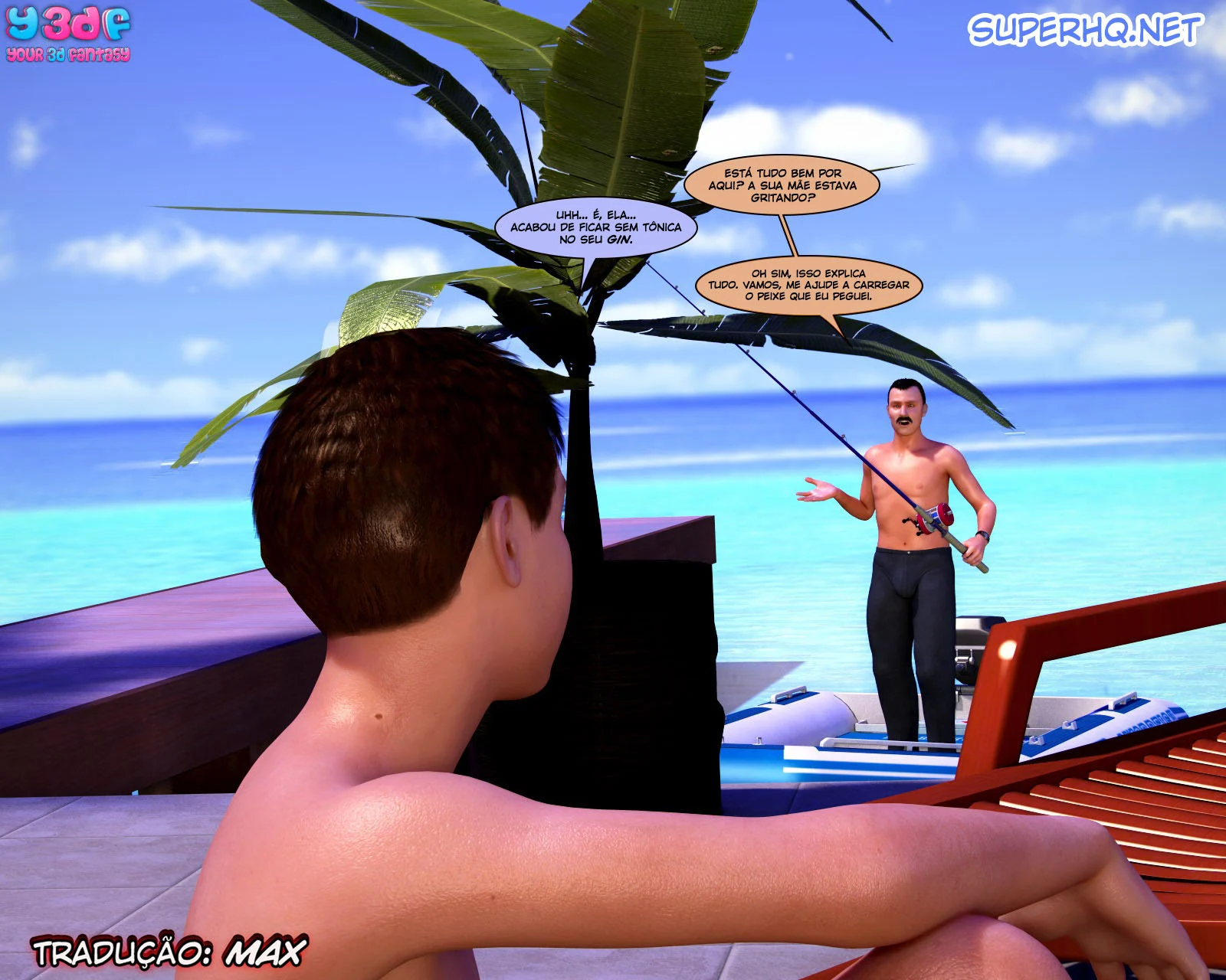 HQ pornô 3D mãe e filho fazendo sexo Hentai 02 – Hentai 3D – Traduzido