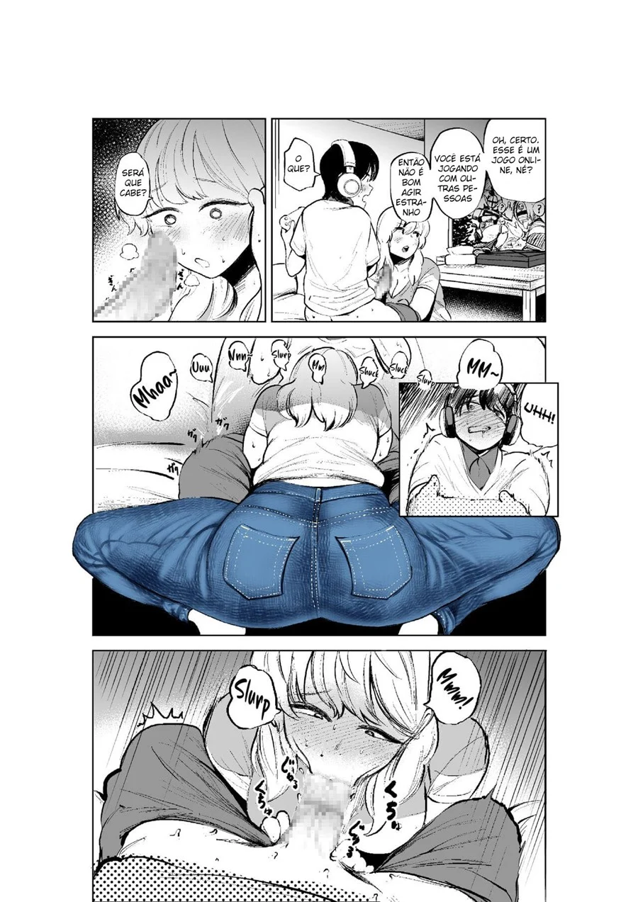 Como fui comer minha meia irmã – Hentai Preto e Branco – PT-BR