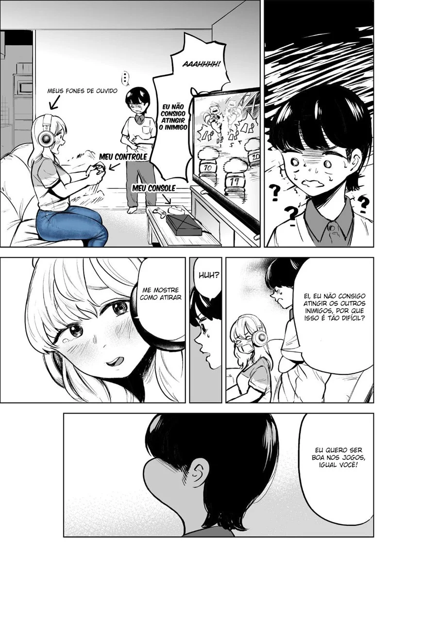 Como fui comer minha meia irmã – Hentai Preto e Branco – PT-BR
