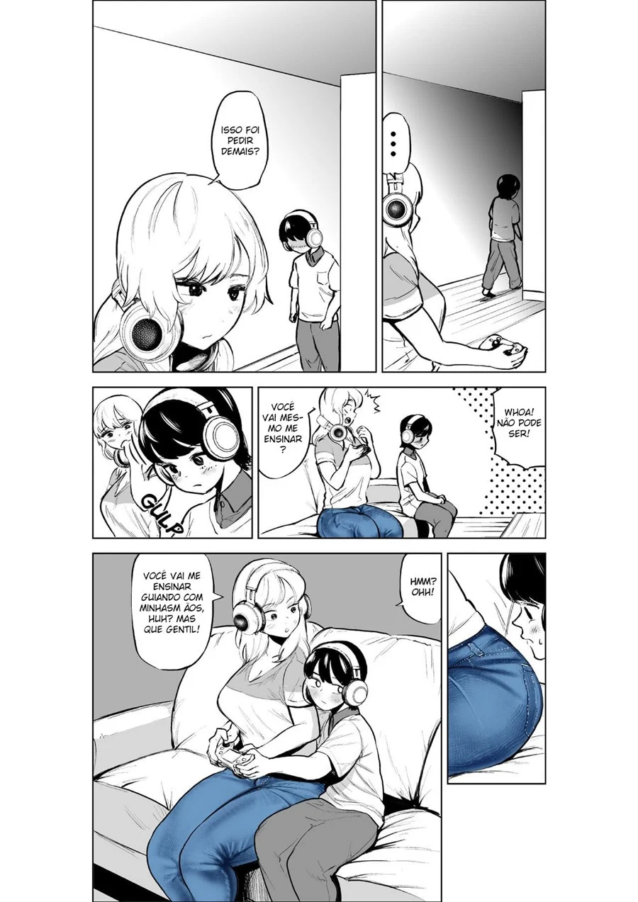 Como fui comer minha meia irmã – Hentai Preto e Branco – PT-BR