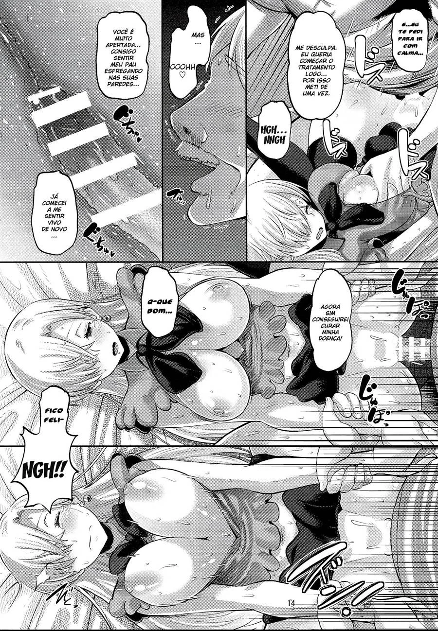 Damasare Oujo Elizabeth – Hentai Preto e Branco – Site Para Ler Completo