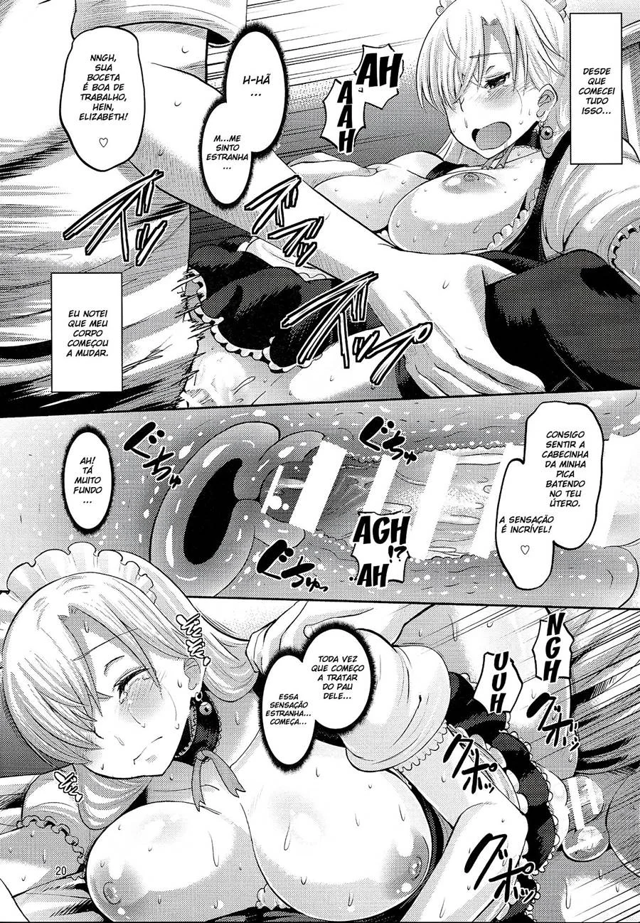 Damasare Oujo Elizabeth – Hentai Preto e Branco – Site Para Ler Completo