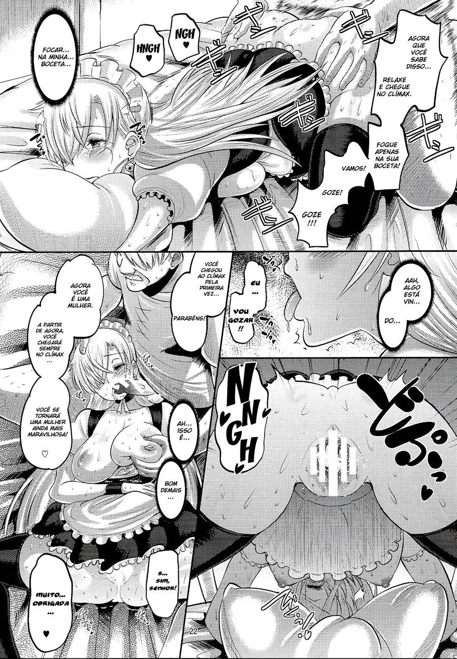 Damasare Oujo Elizabeth – Hentai Preto e Branco – Site Para Ler Completo