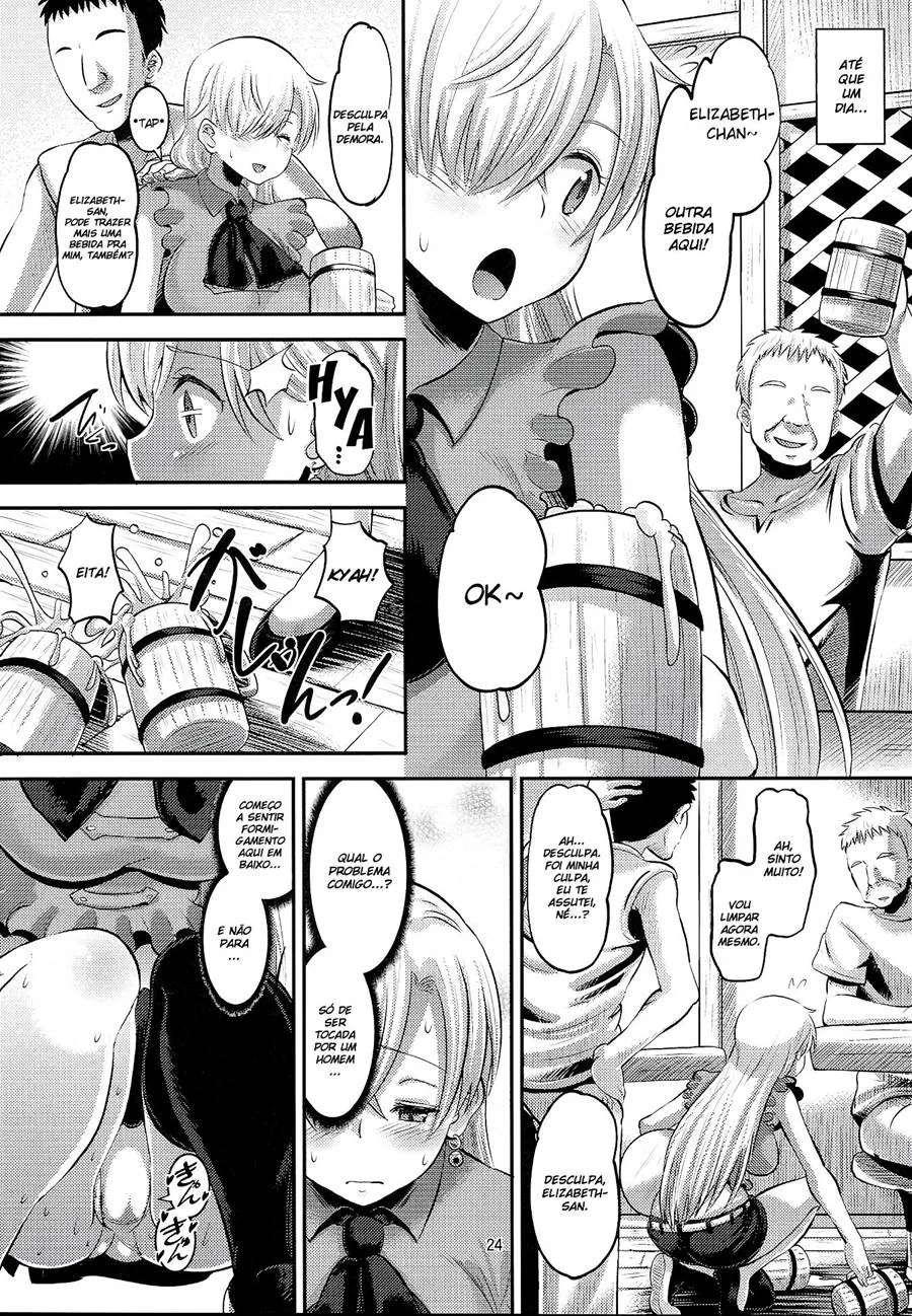 Damasare Oujo Elizabeth – Hentai Preto e Branco – Site Para Ler Completo