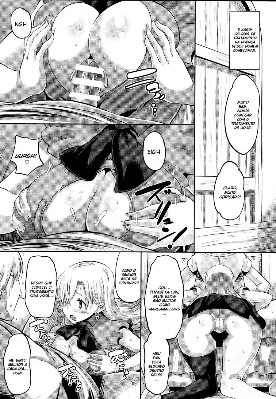 Damasare Oujo Elizabeth – Hentai Preto e Branco – Site Para Ler Completo