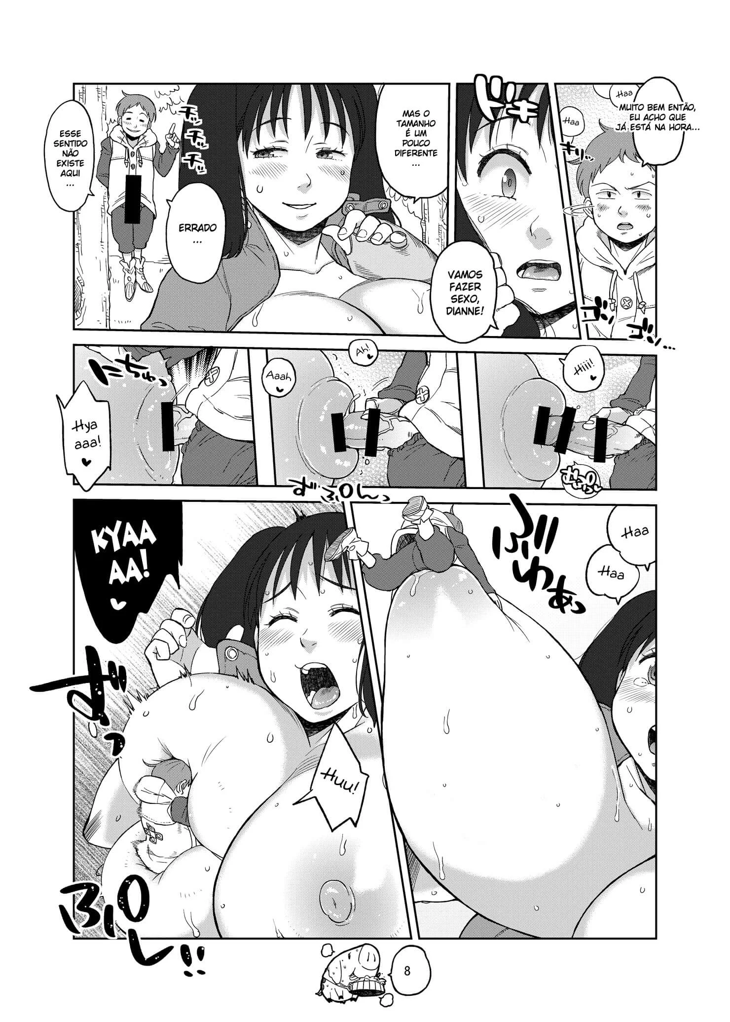 HQ Pornô Nanatsu No Taizai Elizabeth Quadrinhos Eróticos – Nanatsu no Taizai Hentai – Quadrinho Original