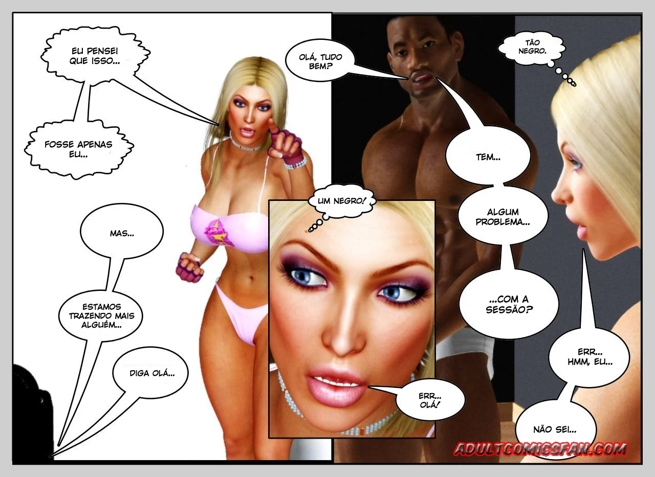 HQ XXX 3D – Hentai Interracial – Ler HQ Completo