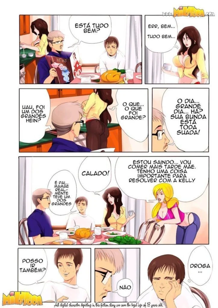 HQs pornô incesto transando com a mamãe gostosa – Milftoon – Tradução Em Português