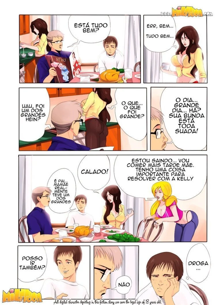 HQs pornô incesto transando com a mamãe gostosa – Milftoon – Tradução Em Português