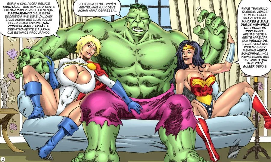 Hulk quadrinhos eróticos – Quadrinhos Pornô – Alta Qualidade - Traduzido