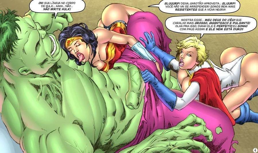 Hulk quadrinhos eróticos – Quadrinhos Pornô – Alta Qualidade - Traduzido